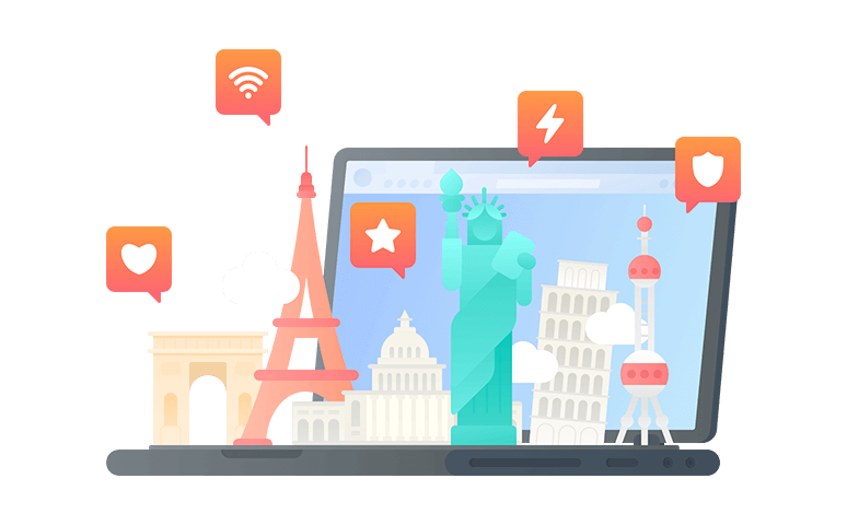 在福克兰连接到中国的加速器 - 返华VPN